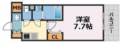 フォーリアライズ弁天町ノビア 3階 1K 賃貸物件詳細