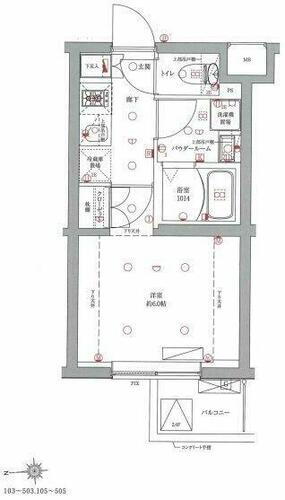 ＭＡＸＩＶ　ＨＹ’ｓ高砂ＡＺ 5階 1K 賃貸物件詳細