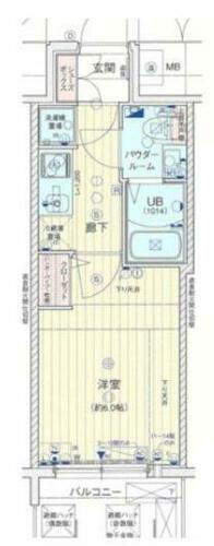 大阪府大阪市福島区吉野２丁目 野田駅 1K マンション 賃貸物件詳細