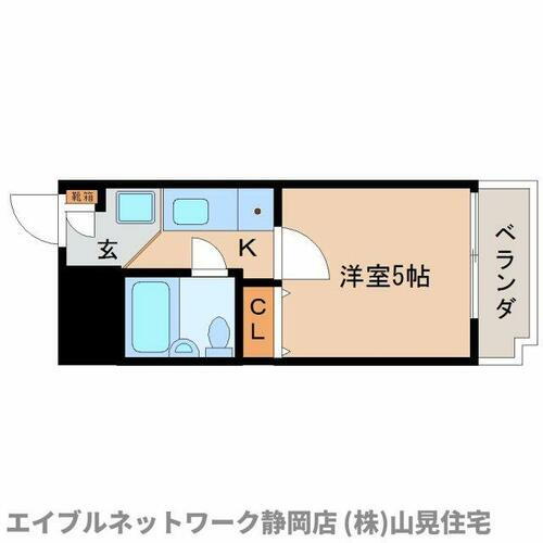 静岡県静岡市葵区音羽町 音羽町駅 1K マンション 賃貸物件詳細