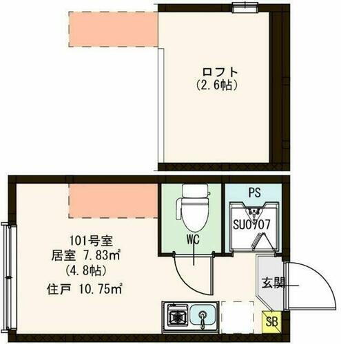 ハーモニーテラス赤羽北 1階 ワンルーム 賃貸物件詳細