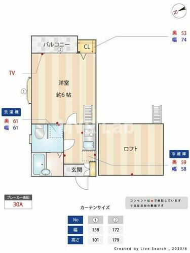 福岡県福岡市東区箱崎１丁目 箱崎駅 1K アパート 賃貸物件詳細