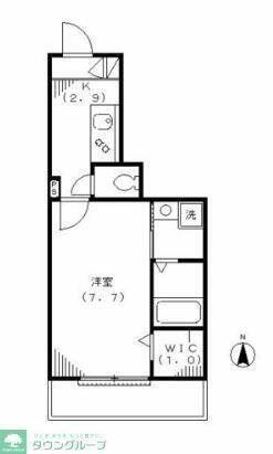 神奈川県川崎市中原区小杉御殿町１丁目 新丸子駅 1K マンション 賃貸物件詳細