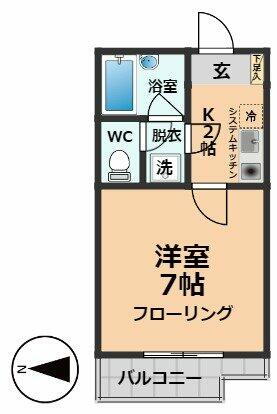 東京都杉並区高井戸東４丁目 高井戸駅 1K マンション 賃貸物件詳細