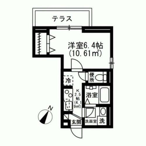 東京都足立区舎人２丁目 見沼代親水公園駅 1K アパート 賃貸物件詳細