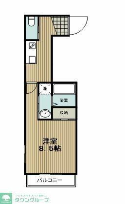 神奈川県川崎市中原区下新城３丁目 武蔵新城駅 1K マンション 賃貸物件詳細