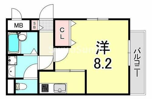 兵庫県尼崎市大庄西町４丁目 尼崎センタープール前駅 1K アパート 賃貸物件詳細