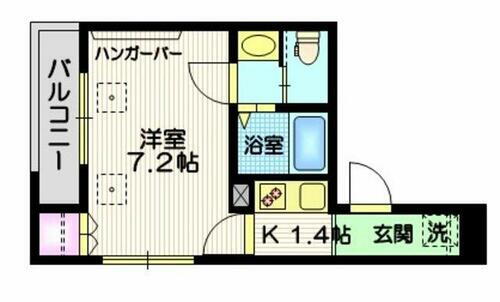 東京都大田区東蒲田１丁目 梅屋敷駅 1K マンション 賃貸物件詳細