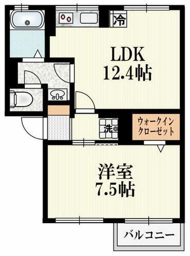 サニープレイス高円寺 1階 1LDK 賃貸物件詳細
