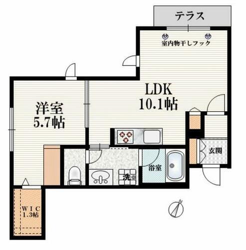 東京都練馬区豊玉上１丁目 江古田駅 1LDK マンション 賃貸物件詳細