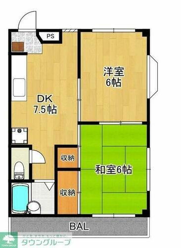 埼玉県狭山市富士見１丁目 狭山市駅 2DK マンション 賃貸物件詳細