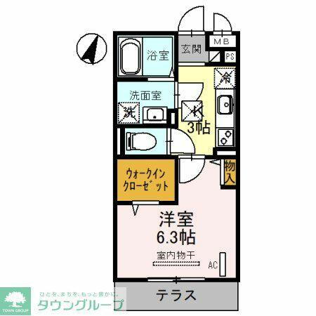 埼玉県さいたま市浦和区領家４丁目 与野駅 1K アパート 賃貸物件詳細