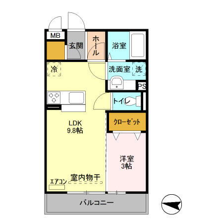 埼玉県さいたま市大宮区東町１丁目 大宮駅 1LDK アパート 賃貸物件詳細
