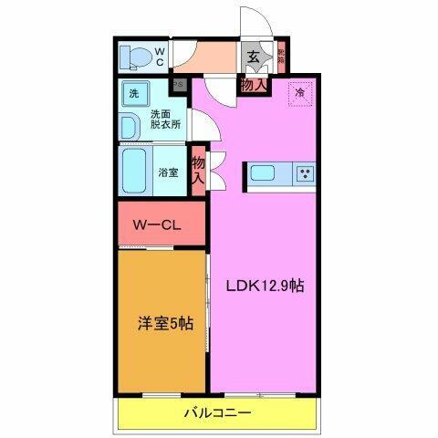 Ｍ－Ｐｏｉｎｔ＋ 2階 1LDK 賃貸物件詳細