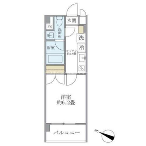コスモリード西馬込レジデンス 1階 1K 賃貸物件詳細