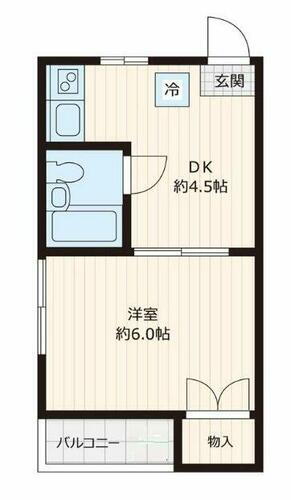 東京都世田谷区桜１丁目 上町駅 1DK アパート 賃貸物件詳細