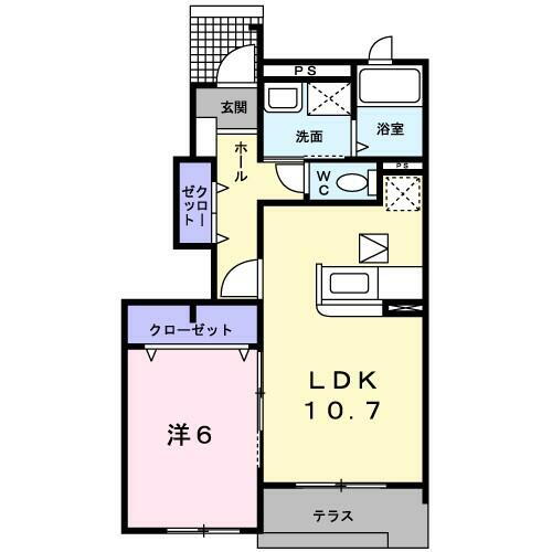 福島県いわき市好間町上好間字東 いわき駅 1LDK アパート 賃貸物件詳細