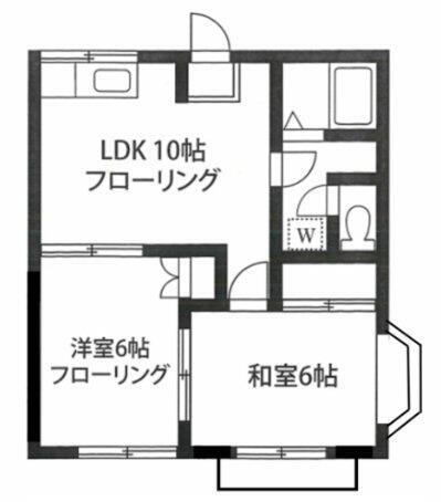 埼玉県さいたま市南区曲本２丁目 武蔵浦和駅 2LDK アパート 賃貸物件詳細