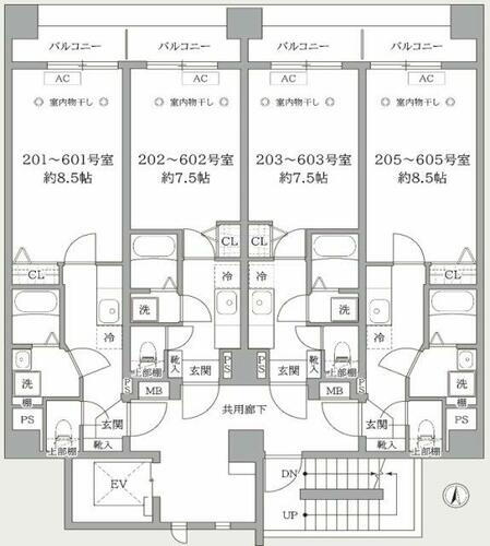 神奈川県川崎市幸区南幸町２丁目 尻手駅 1K マンション 賃貸物件詳細