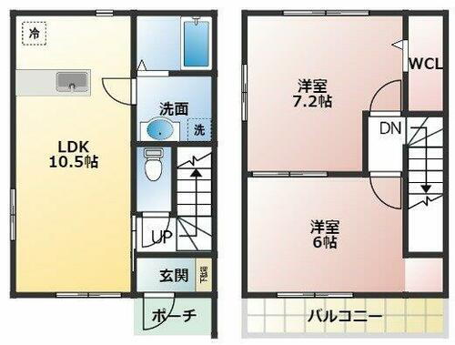 茨城県小美玉市堅倉 羽鳥駅 2LDK アパート 賃貸物件詳細