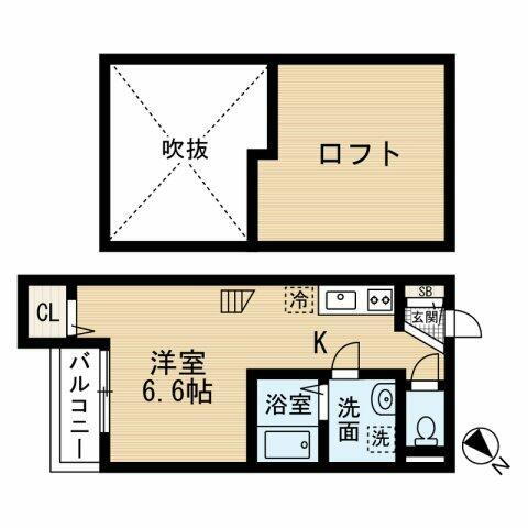ａｎｇｅｌｉｃａ 2階 ワンルーム 賃貸物件詳細
