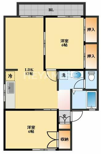 長崎県大村市諏訪１丁目 諏訪駅 2LDK アパート 賃貸物件詳細
