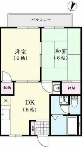 埼玉県春日部市下蛭田 豊春駅 2DK アパート 賃貸物件詳細