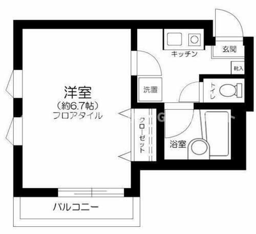 神奈川県横浜市南区六ツ川１丁目 弘明寺駅 1K アパート 賃貸物件詳細