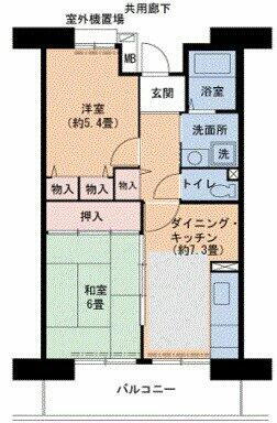 兵庫県明石市宮の上 明石駅 2DK マンション 賃貸物件詳細