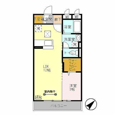 埼玉県草加市両新田西町 見沼代親水公園駅 1LDK アパート 賃貸物件詳細