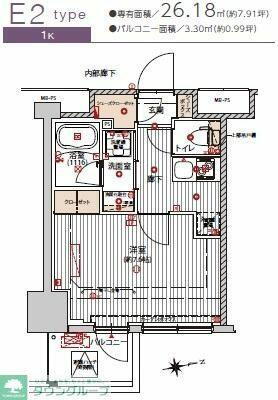 東京都八王子市八日町 八王子駅 1K マンション 賃貸物件詳細