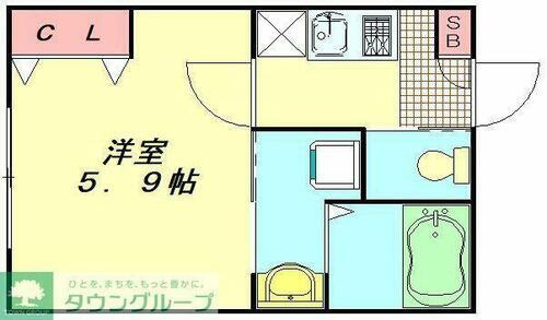 埼玉県越谷市赤山町１丁目 越谷駅 1K アパート 賃貸物件詳細