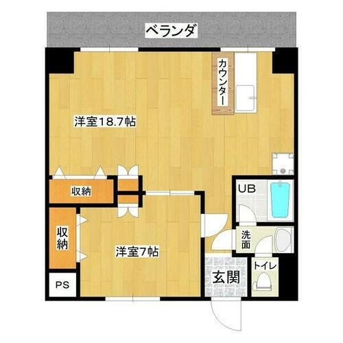 栃木県宇都宮市平松本町 宇都宮駅 1LDK マンション 賃貸物件詳細