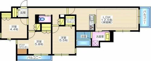 神奈川県茅ヶ崎市東海岸北３丁目 茅ケ崎駅 3LDK マンション 賃貸物件詳細