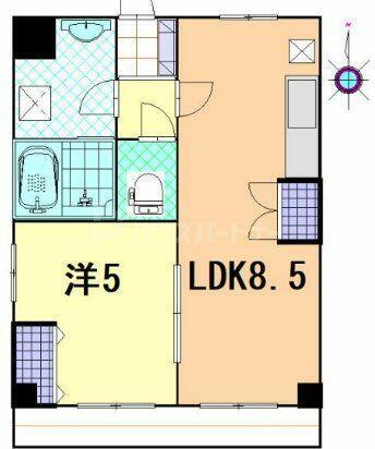 千葉県松戸市常盤平５丁目 五香駅 1LDK マンション 賃貸物件詳細