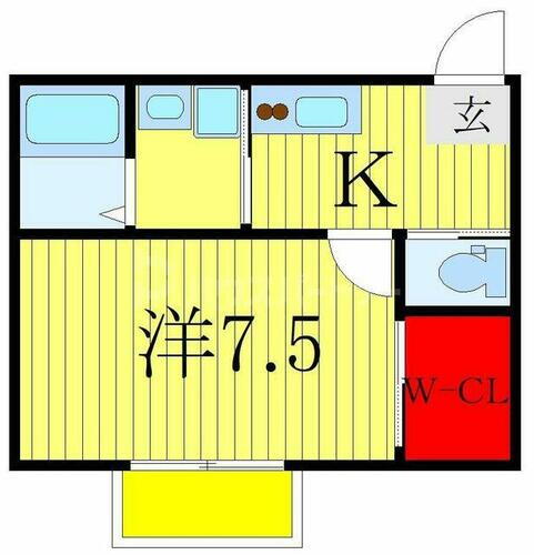 千葉県流山市大字中野久木 江戸川台駅 1K アパート 賃貸物件詳細
