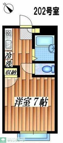 東京都練馬区中村南３丁目 中村橋駅 1K アパート 賃貸物件詳細