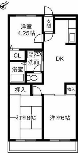 愛知県岡崎市洞町字五位原 男川駅 3DK マンション 賃貸物件詳細