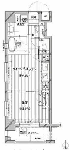 東京都江東区亀戸３丁目 亀戸駅 1DK マンション 賃貸物件詳細