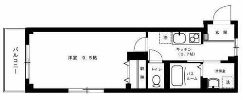 東京都大田区池上８丁目 池上駅 1K マンション 賃貸物件詳細