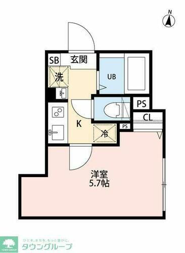 神奈川県川崎市中原区下沼部 向河原駅 1K マンション 賃貸物件詳細