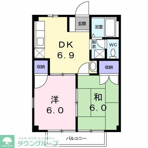 千葉県柏市東３丁目 柏駅 2DK アパート 賃貸物件詳細