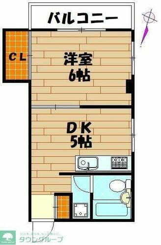 神奈川県川崎市中原区田尻町 平間駅 1DK マンション 賃貸物件詳細
