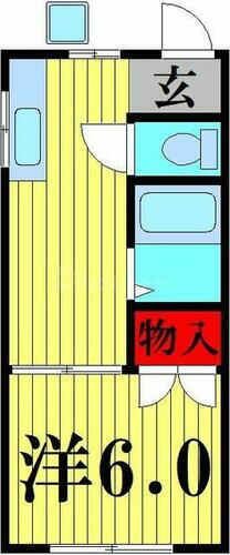 東京都江戸川区中葛西７丁目 葛西駅 1K アパート 賃貸物件詳細