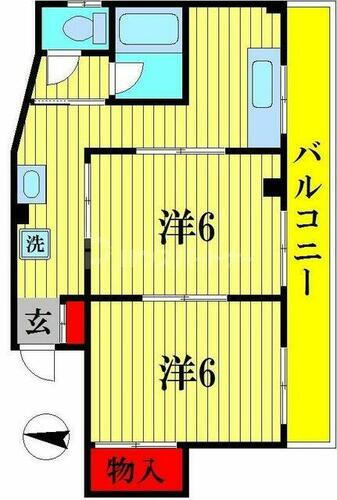 千葉県流山市南流山７丁目 南流山駅 2K マンション 賃貸物件詳細