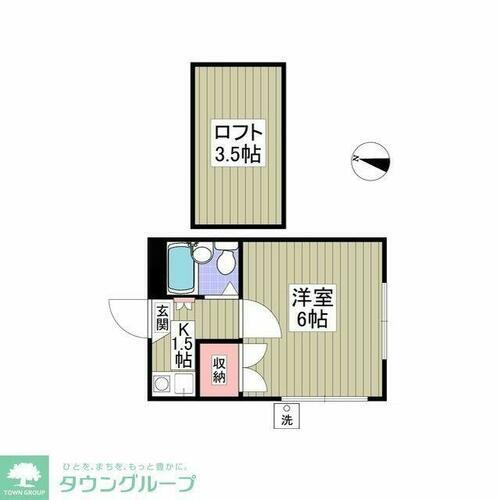 埼玉県川越市熊野町 上福岡駅 1K アパート 賃貸物件詳細