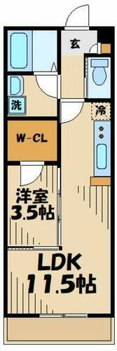 東京都多摩市鶴牧６丁目 唐木田駅 1LDK アパート 賃貸物件詳細