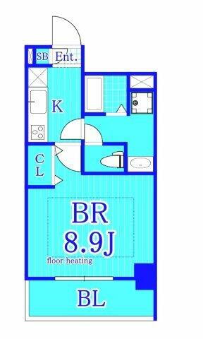 神奈川県横浜市西区浅間町４丁目 天王町駅 1K マンション 賃貸物件詳細