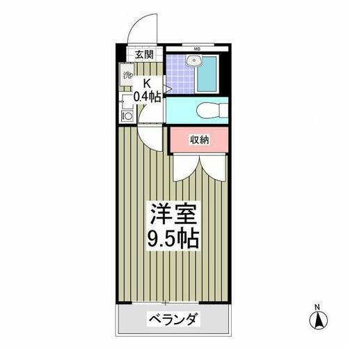 埼玉県さいたま市桜区栄和２丁目 南与野駅 1K マンション 賃貸物件詳細