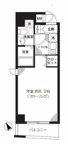 東京都千代田区九段南３丁目 市ヶ谷駅 1K マンション 賃貸物件詳細